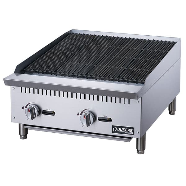 DCCB24 24 in. W Countertop Charbroiler