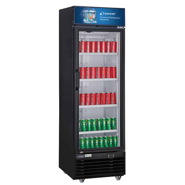 LG-430 Commercial Single Swing Door Glass Merchandiser Refrigerator